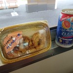 セブンイレブン - ウラベのたこ天＋アサヒクリアクーラーグレープフルーツサワー