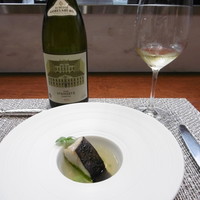 Grand rocher - 白ボトル、温前菜