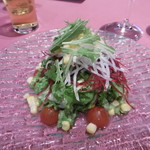 レストラン八間蔵 - 野菜サラダ