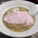 布施丿貫 - 【(限定) 3段仕込み氷見煮干冷かけ(濁り)】￥850