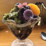 カフェアンドショップ ロータスランド - 2019/08/16
      氷クリームあんみつ （多分280円）