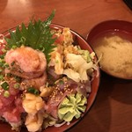 埼玉漁港 海鮮食堂 そうま水産 - ♪悪魔の漁師丼　￥1285