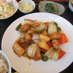 なかま亭 - 酢豚定食