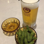 キッチン寿 - 生ビール中 オーダー間違いで飲まずに撤退(笑)