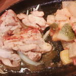 Dining kaze 池袋の風 - 鶏もも肉の香味わさび焼き