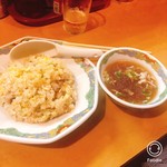Ebisu - チャーハン付属スープ 揃った✨