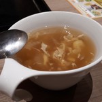 Suteki No Don - 玉子スープも旨し！