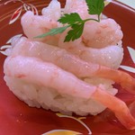 回転寿司 みさき - 甘エビプリプリ