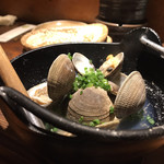 旬酔基じ - アサリ酒蒸し♬