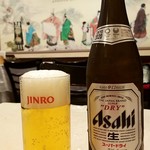 Honkon Yatai - 瓶ビール：480円(税抜)