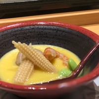 鮨 ふくじゅ - トウモロコシのすり流し