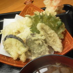 北新地 みち田 - 天ぷら盛合せ