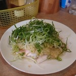 ラーメン 虎一番 - 蒸し鶏ネギ生姜ソース