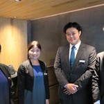 レフェルヴェソンス - 右から二人目：ソムリエ増田様とスタッフ様 忙しい中ありがとうございます　再会できるように予約頑張りますね(*^^)v