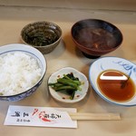 天婦羅 三洲 - 天ぷら定食　1000円