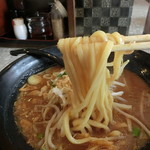 味噌屋 雷門 - 麺リフト