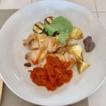 アカリエ - 信州福味鶏のグリル トマトソース