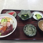 名立食堂 - 海鮮丼セット   1400円