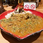 坂本咖喱研究所 - 夏野菜の辛口キーマカレー