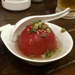 もつ焼き 次郎 - トマトだし漬け