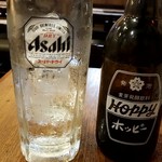 新橋やきとん - 中焼酎：195円+税