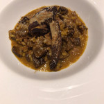 マッシュルーム - アカヤマタケとホタテのリゾット