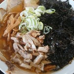 麺屋酒田inほなみ - 岩のりラーメン大盛