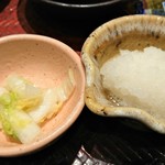 Soutetsu Furessain - 大根おろしと白菜の漬物