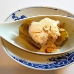 井中 - 【夜コース】焼き茄子のゼリー寄せ　くるみソースかけ