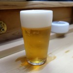家庭料理 小川 - 生ビール