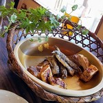 味ごよみ宮田 - 焼物(美明豚、五穀鶏、メヒカリ)