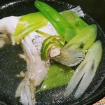 大洗料理つかさ - スズキの潮汁