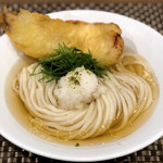 麺屋 坂本01 - 鶏天ぶっかけ（冷）500円