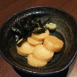 魚民 - 山芋の醤油漬け