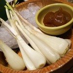 魚民 - 島らっきょ？？