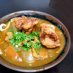 マルタニ製麺 - 唐揚げカレーうどん（カレーうどん+からあげ）