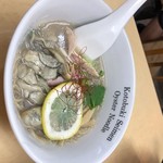 中華そば よしかわ - 牡蠣そば