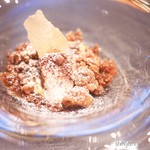 ristorante misola - ピスタチオのムース、エスプレッソのグラニタ