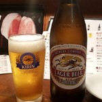 Kanda Yakiniku Oreno Niku - 瓶ビール：600円税別