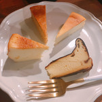 chata - チーズケーキ4種