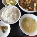 光臨 - 2019年8月  ランチA麻婆豆腐