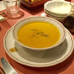 ピッツェリア・サバティーニ 青山 - かぼちゃの冷製スープ