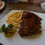 iiga Warung - 1905_iiga Warung Jimbaran_PORK RIBS＠155,000Rp(ポークリブ)