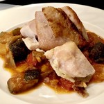 ガストロテカ ビメンディ - ランチ 鶏の鉄板焼きと夏野菜煮込み