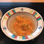 日本料理四四A2 - 雲丹、鯛だしジュレ