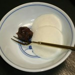 和田金 - 〆のデザート 最中 