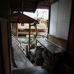 招福樓 - 旧館への渡り廊下