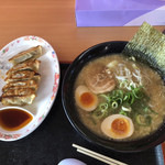 にんたまラーメン - にんたま餃子セット¥890
