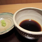 神保町 傳 - 薬味と汁