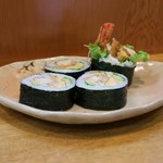 巻の禪 - 海老フライとタマゴの巻き寿司